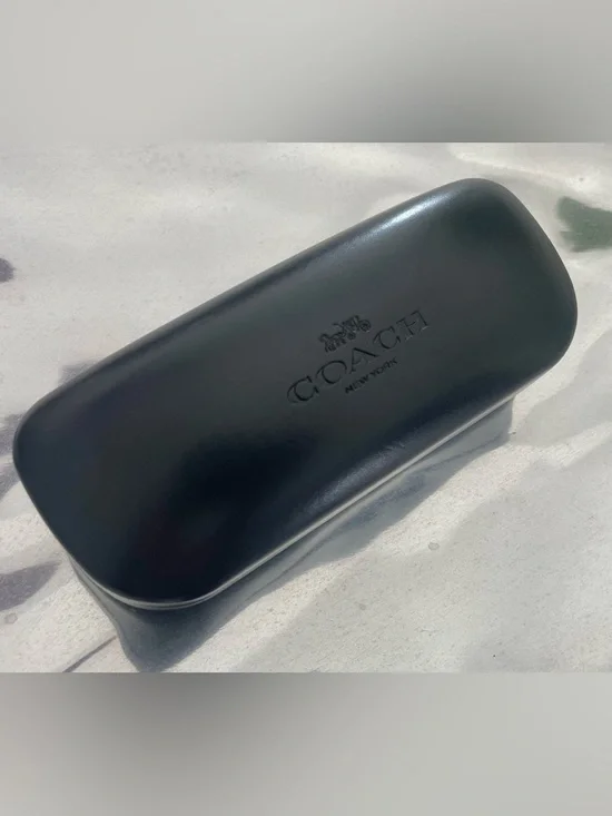 Coach HC8305 512083 Havana UV Polarized Sunglasses in Dark Tortoise with Case - Picture 7 of 14